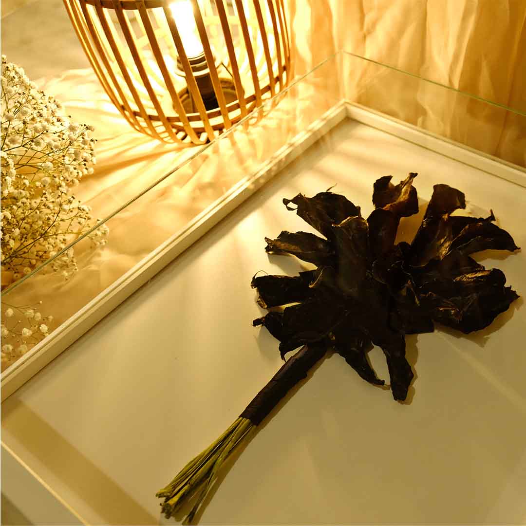 Secado y enmarcado de Ramo de Novia